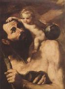 Jusepe de Ribera St Christopher (mk08) oil on canvas